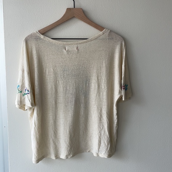 Free People Embroidered Hawaii Shirt - Picture 6 of 8